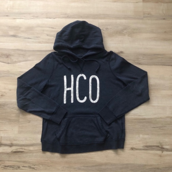 Hollister HCO Sequins Lightweight Stretchy Hoodie Sweater - Picture 8 of 8